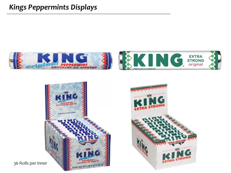 Kings Peppermints Displays
