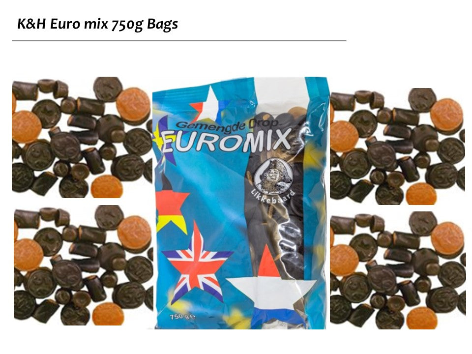 K&H Euro mix 750g Bags