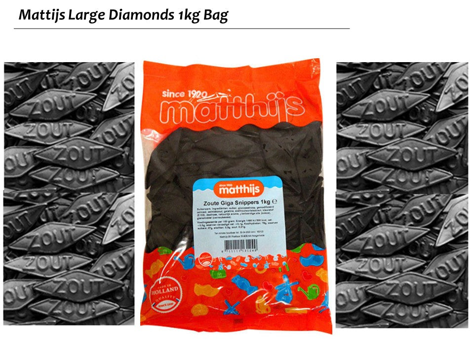 Mattijs Large Diamonds 1kg Bag