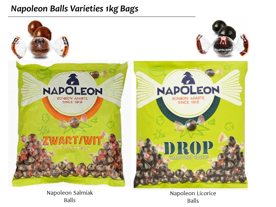 Napoleon Balls Varieties 1kg Bags