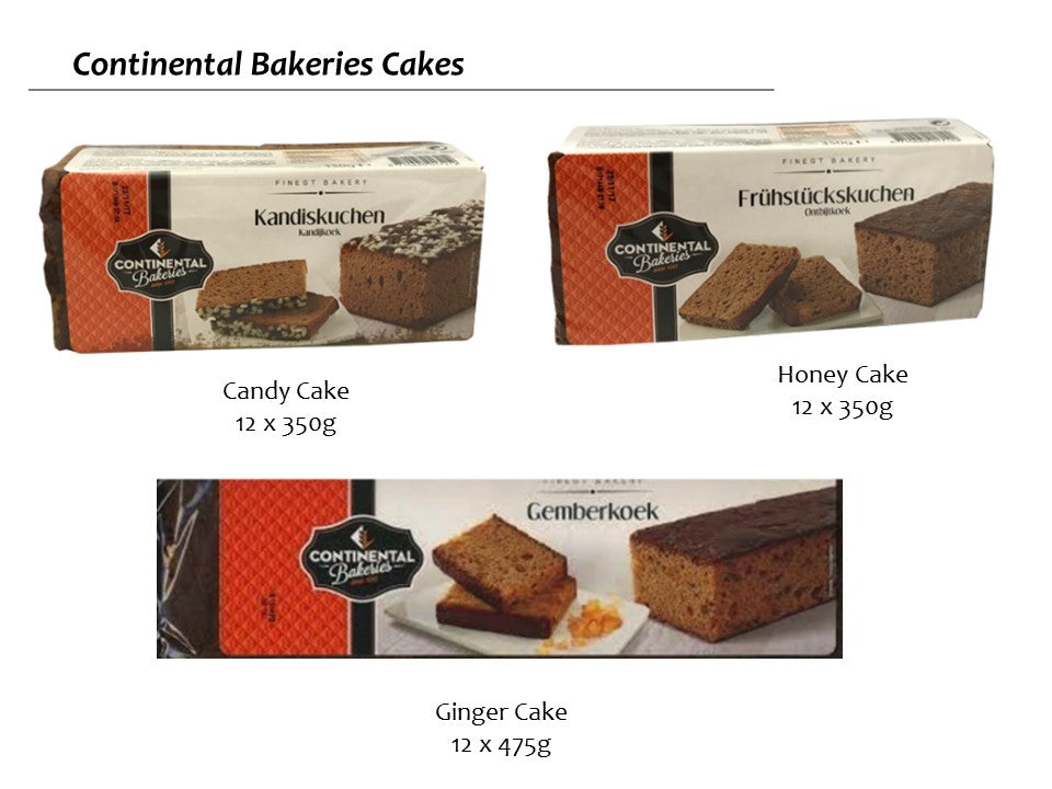 Continental Bakeries Cakes