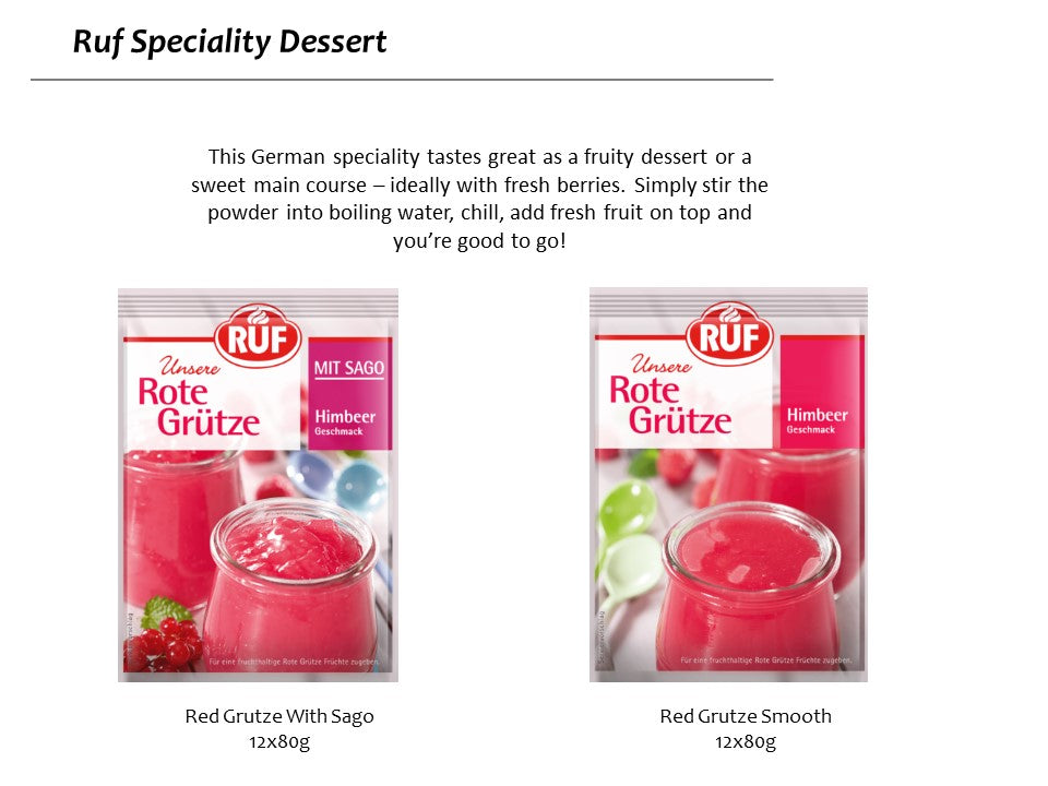 Ruf Speciality Dessert