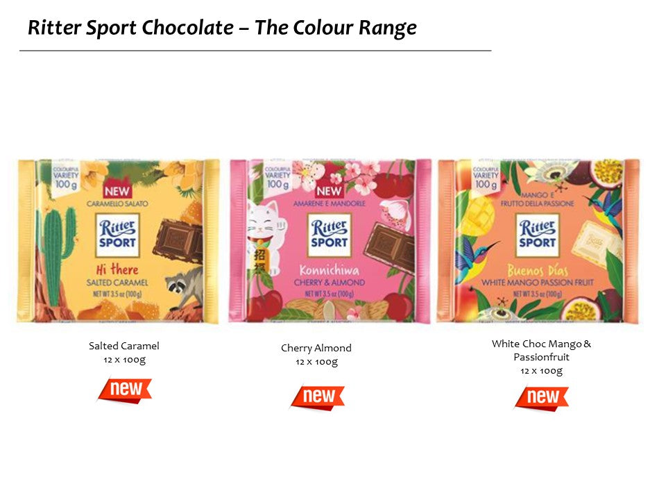 Ritter Sport Chocolate – The Colour Range