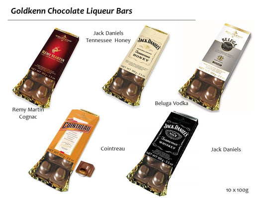 Goldkenn Chocolate Liqueur Bars