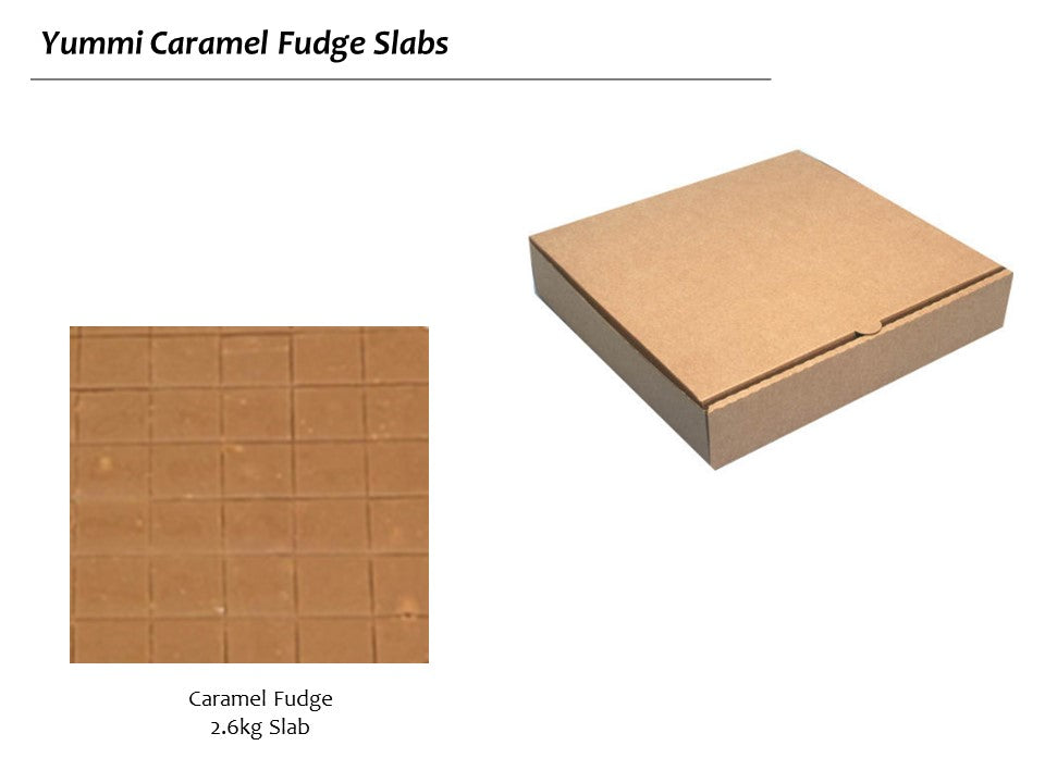 Yummi Caramel Fudge Slabs