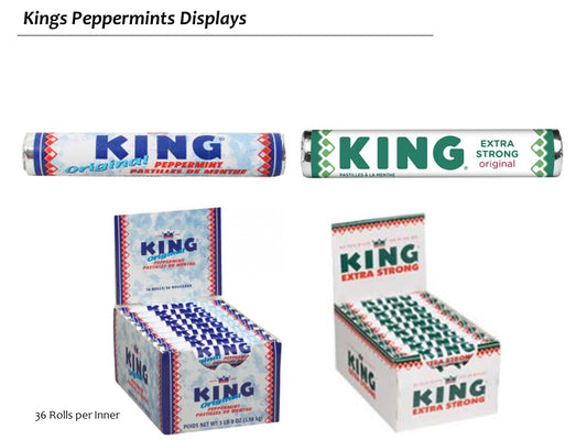 Kings Peppermints Displays