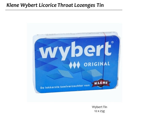 Klene Wybert Licorice Throat Lozenges Tin