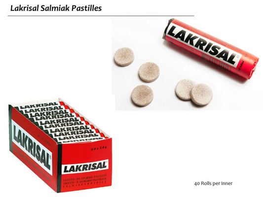 Lakrisal Salmiak Pastilles