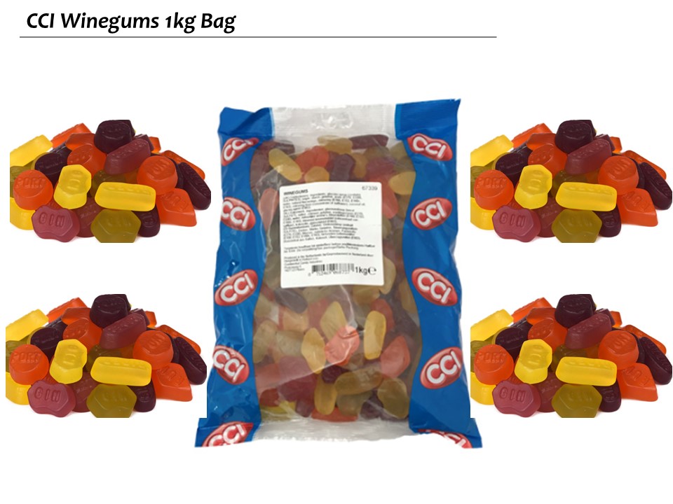 CCI Winegums 1kg Bag