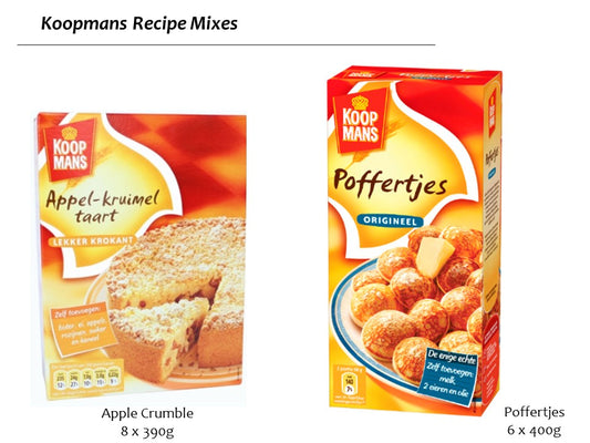Koopmans Recipe Mixes
