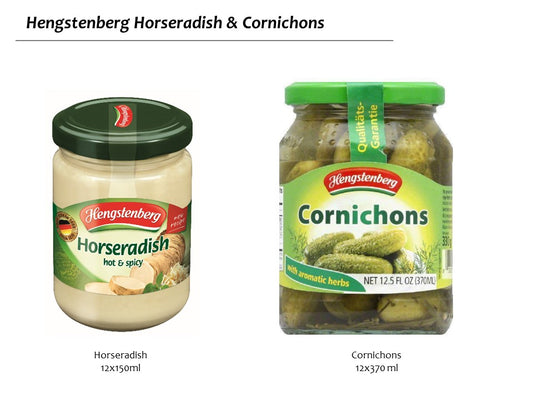 Hengstenberg Horseradish & Cornichons