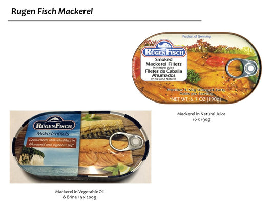 Rugen Fisch Mackerel