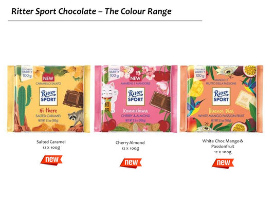 Ritter Sport Chocolate – The Colour Range